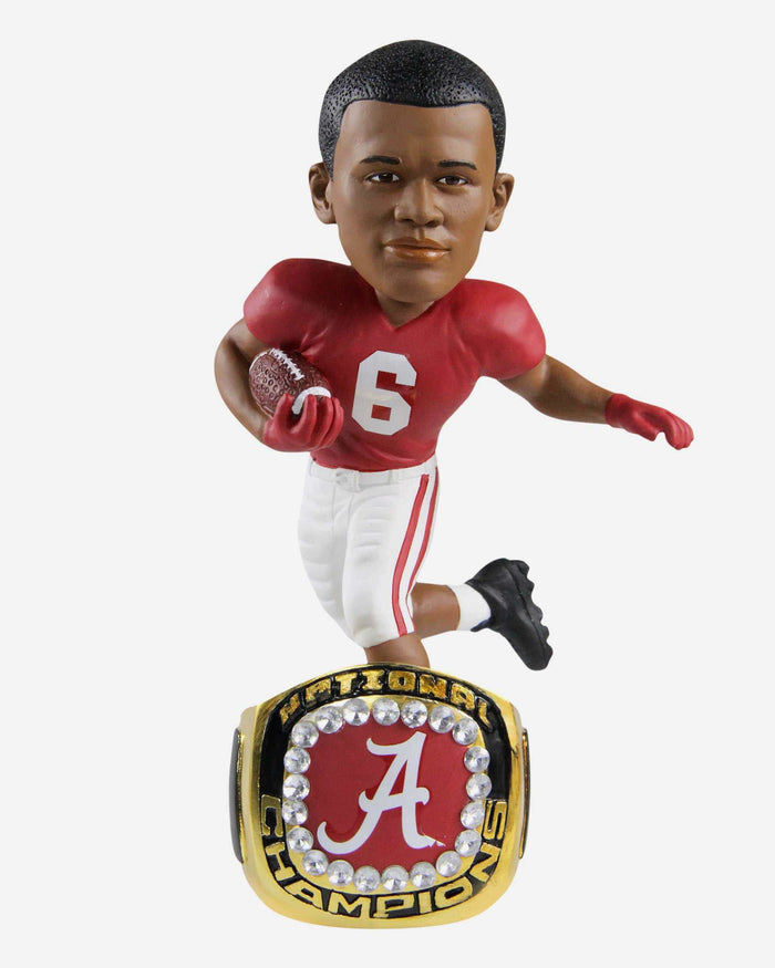 Devonta Smith Alabama Crimson Tide 2020 NCAA Football National Champions Bobblehead FOCO - FOCO.com