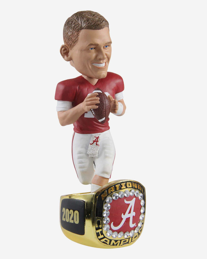 Mac Jones Alabama Crimson Tide 2020 Football National Champions Bobblehead FOCO - FOCO.com