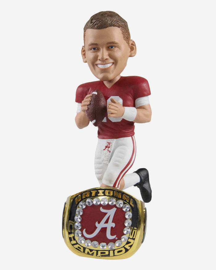 Mac Jones Alabama Crimson Tide 2020 Football National Champions Bobblehead FOCO - FOCO.com