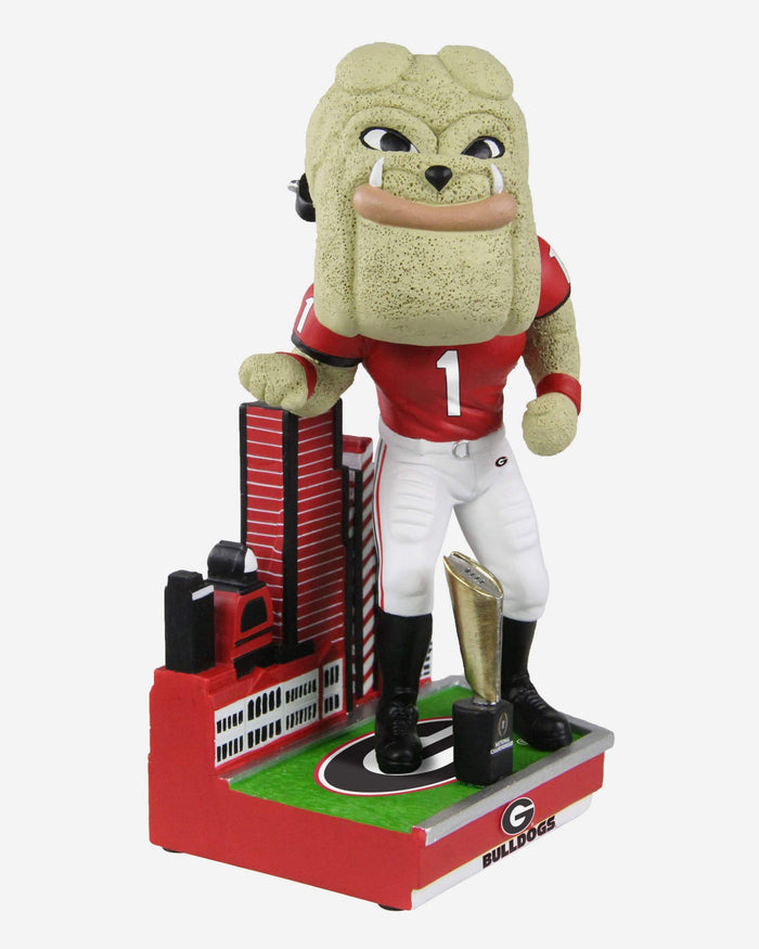 Hairy Dawg Georgia Bulldogs Celebration Dynamic Duo Mascot Bobblehead FOCO - FOCO.com