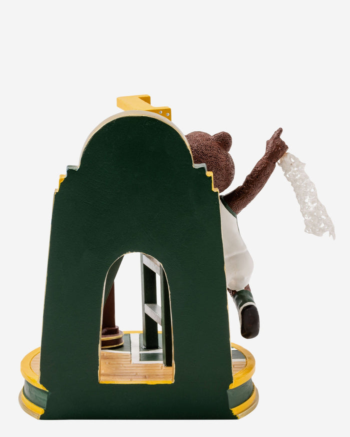 Bruiser Baylor Bears 2021 Mens Basketball National Champions Cutting The Net Mascot Mini Bobblehead Scene FOCO - FOCO.com