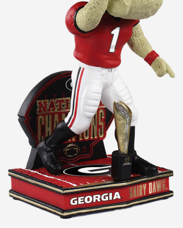 Hairy Dawg Georgia Bulldogs 2021 Football National Champions Mascot Bobblehead FOCO - FOCO.com