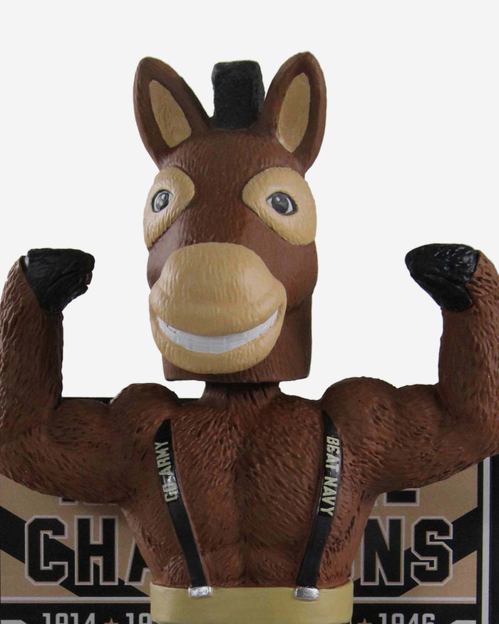 Army Mules Army Black Knights Mascot National Championship Rings Bobblehead FOCO - FOCO.com