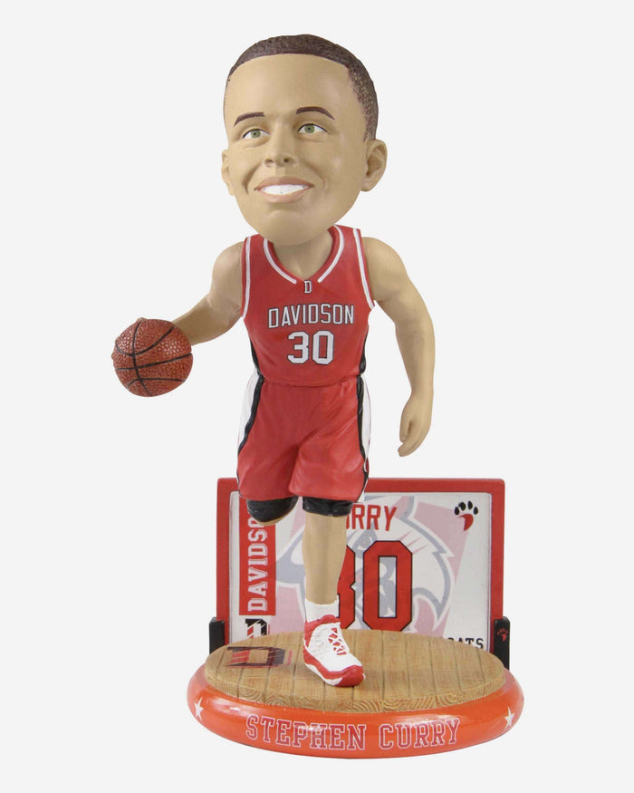 Steph Curry Davidson Wildcats Arena Bobblehead FOCO - FOCO.com