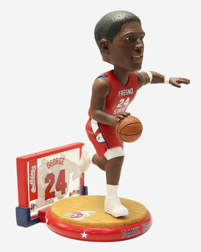 Paul George Fresno State Bulldogs Arena Bobblehead FOCO - FOCO.com