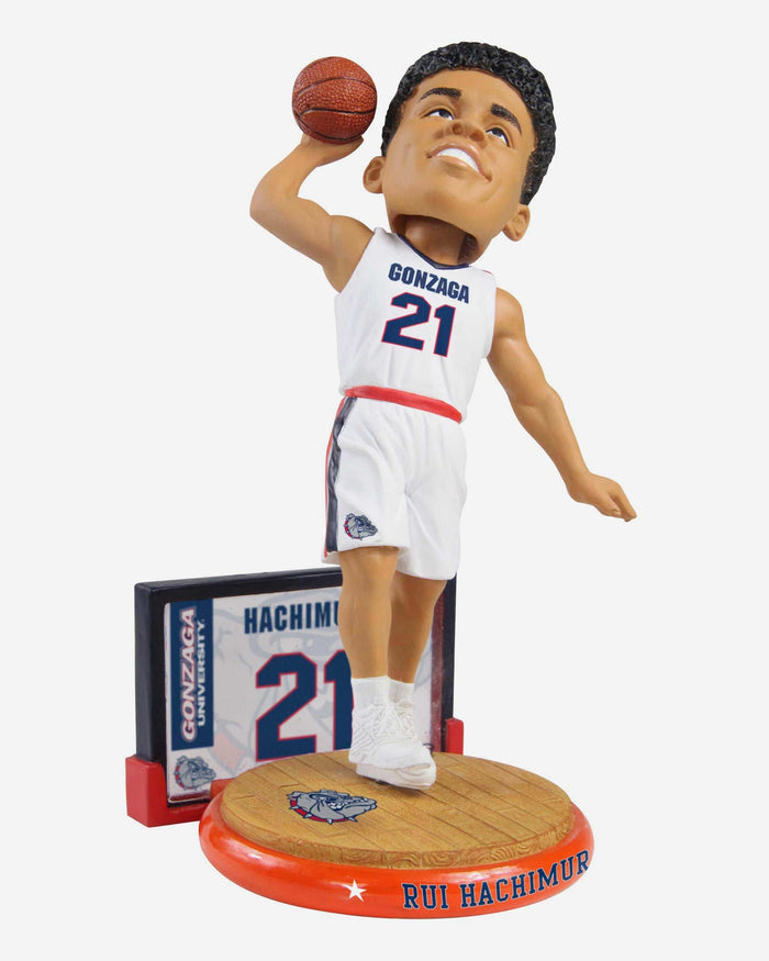 Rui Hachimura Gonzaga Bulldogs Arena Bobblehead FOCO - FOCO.com