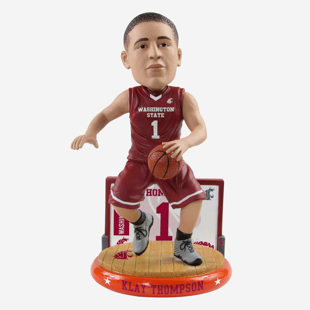 Klay Thompson Washington State Cougars Arena Bobblehead FOCO - FOCO.com