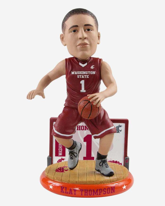 Klay Thompson Washington State Cougars Arena Bobblehead FOCO - FOCO.com