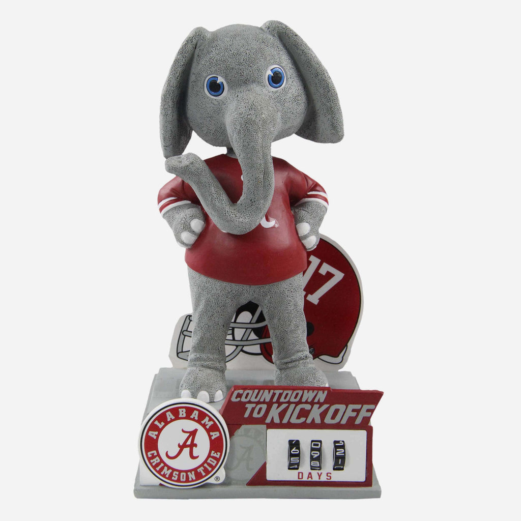 Big Al Alabama Crimson Tide Countdown To Kickoff Mascot Bobblehead FOCO - FOCO.com