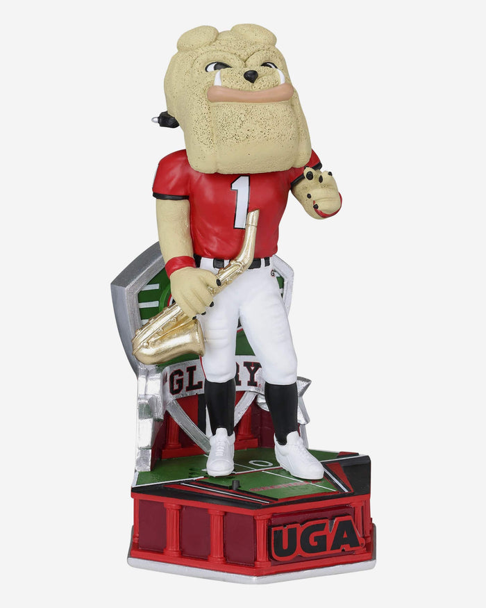 Hairy Dawg Georgia Bulldogs Fight Song Mascot Bobblehead FOCO - FOCO.com