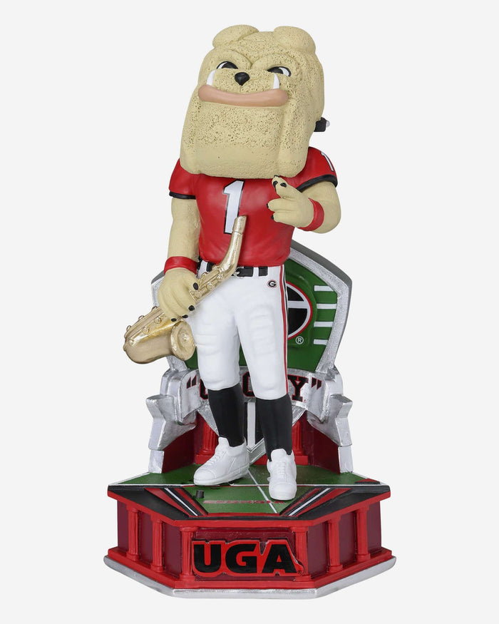 Hairy Dawg Georgia Bulldogs Fight Song Mascot Bobblehead FOCO - FOCO.com