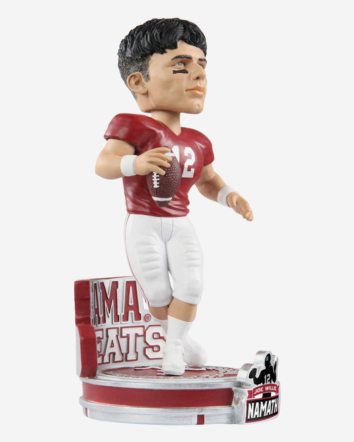 Joe Namath Alabama Crimson Tide Greats Bobblehead FOCO - FOCO.com