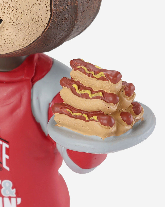 Brutus Buckeye Ohio State Buckeyes Memorial Day Mascot Bobblehead FOCO - FOCO.com