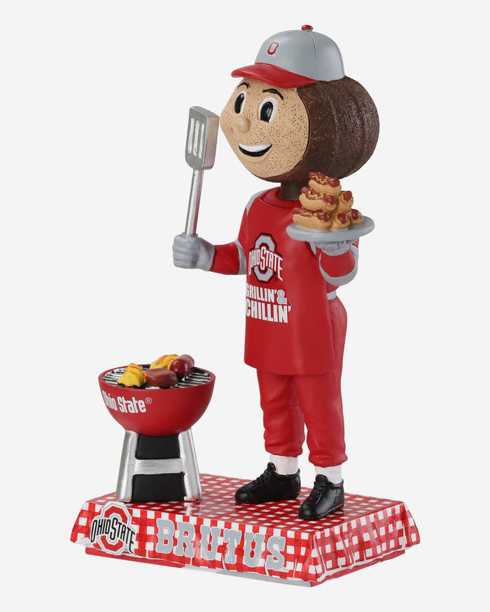 Brutus Buckeye Ohio State Buckeyes Memorial Day Mascot Bobblehead FOCO - FOCO.com