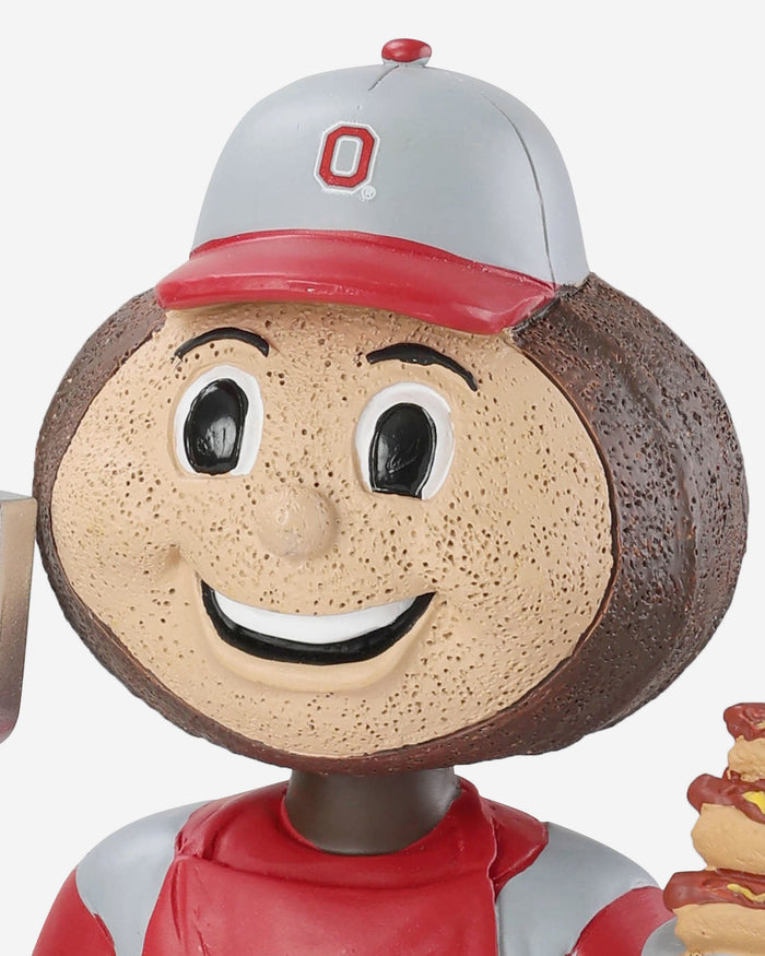Brutus Buckeye Ohio State Buckeyes Memorial Day Mascot Bobblehead FOCO - FOCO.com
