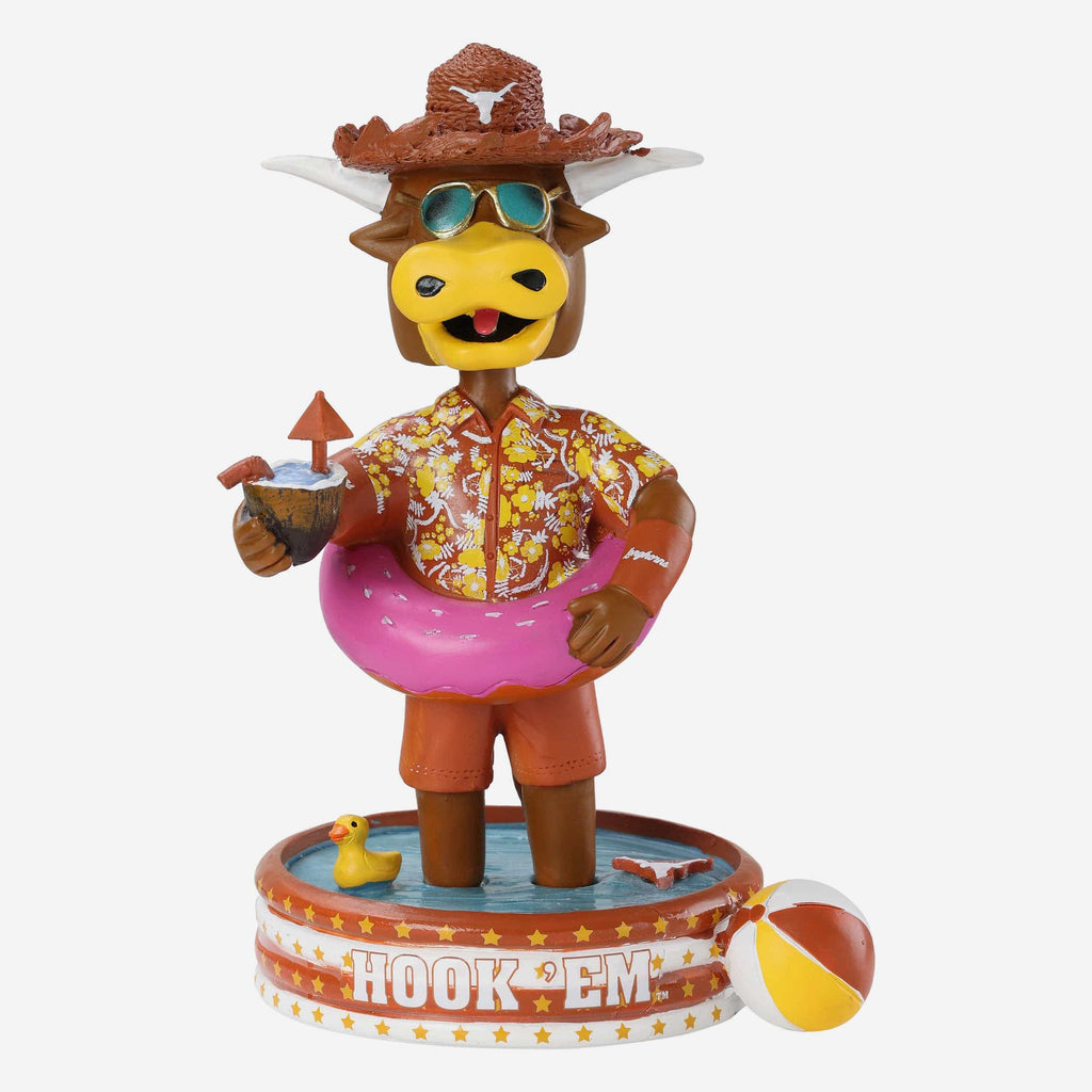 Hook 'Em Texas Longhorns Memorial Day Mascot Bobblehead FOCO - FOCO.com