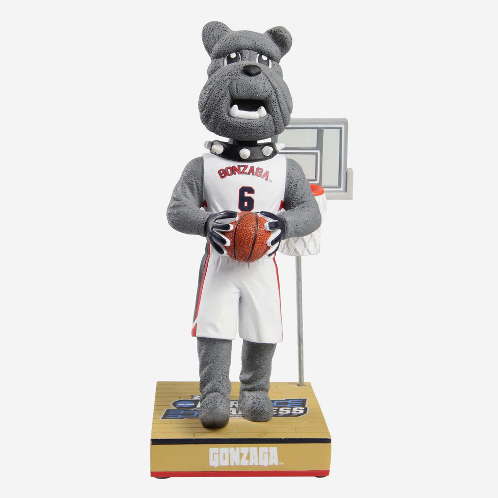 Spike The Bulldog Gonzaga Bulldogs March Madness Mascot Bobblehead FOCO - FOCO.com