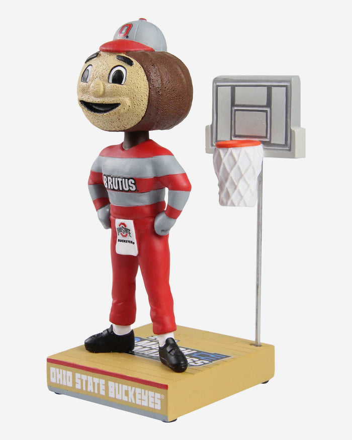 Brutus Buckeye Ohio State March Madness Mascot Bobblehead FOCO - FOCO.com