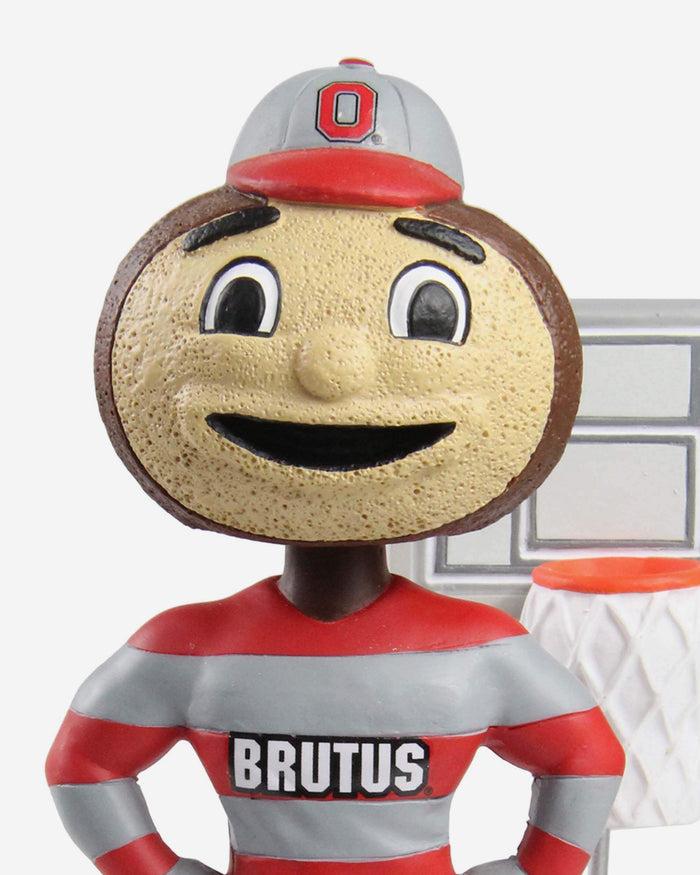 Brutus Buckeye Ohio State March Madness Mascot Bobblehead FOCO - FOCO.com