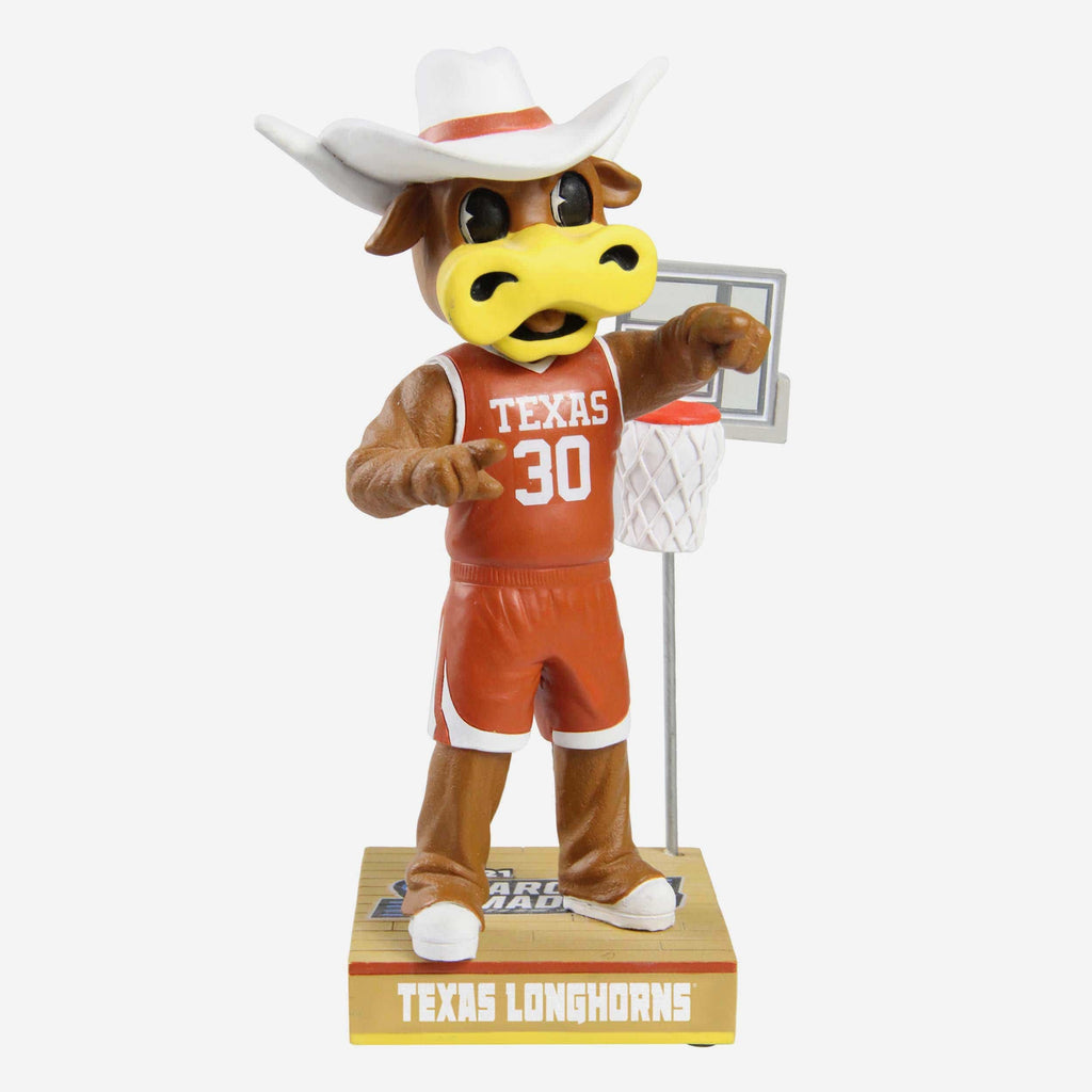 Bevo Texas Longhorns March Madness Mascot Bobblehead FOCO - FOCO.com