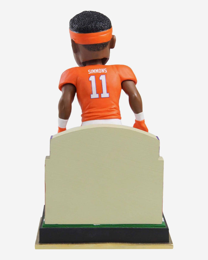 Isaiah Simmons Clemson Tigers Gates Series Bobblehead FOCO - FOCO.com