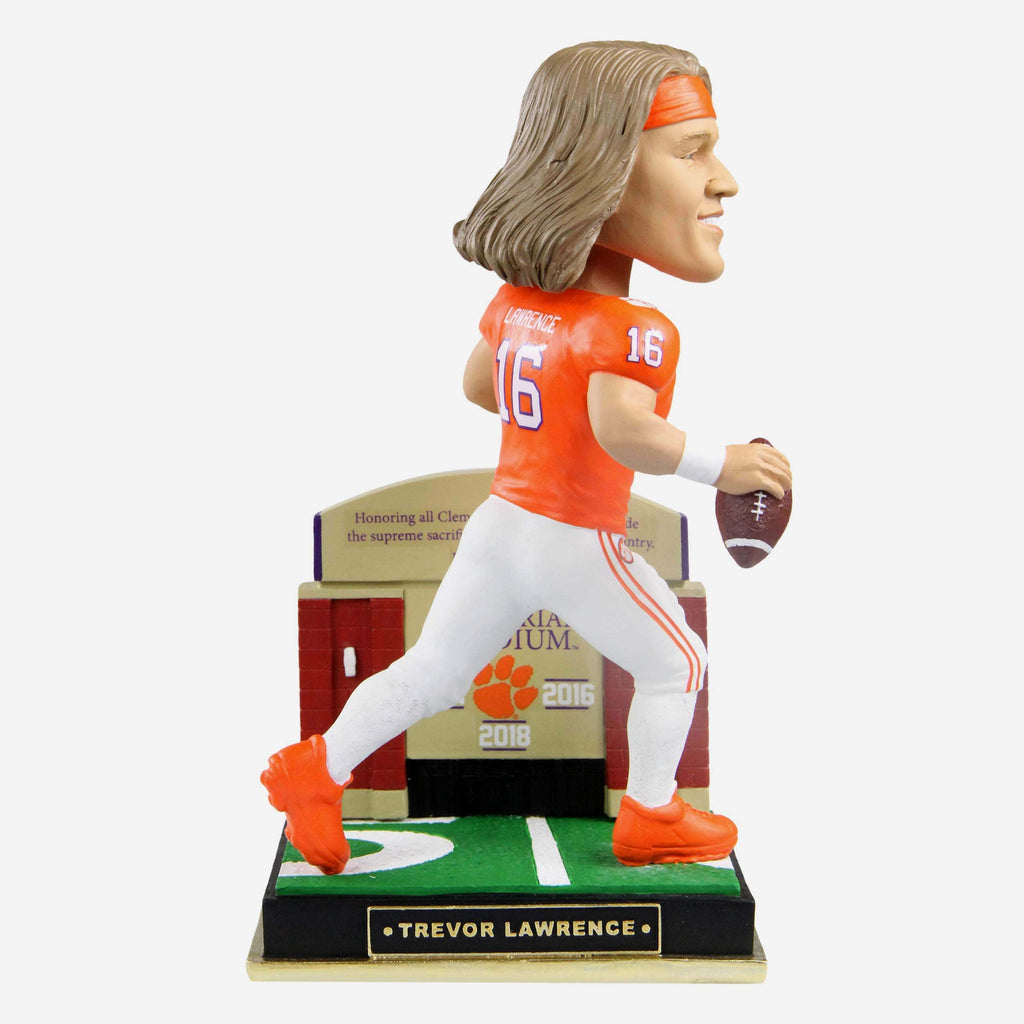 Trevor Lawrence Clemson Tigers Gates Series Bobblehead FOCO - FOCO.com