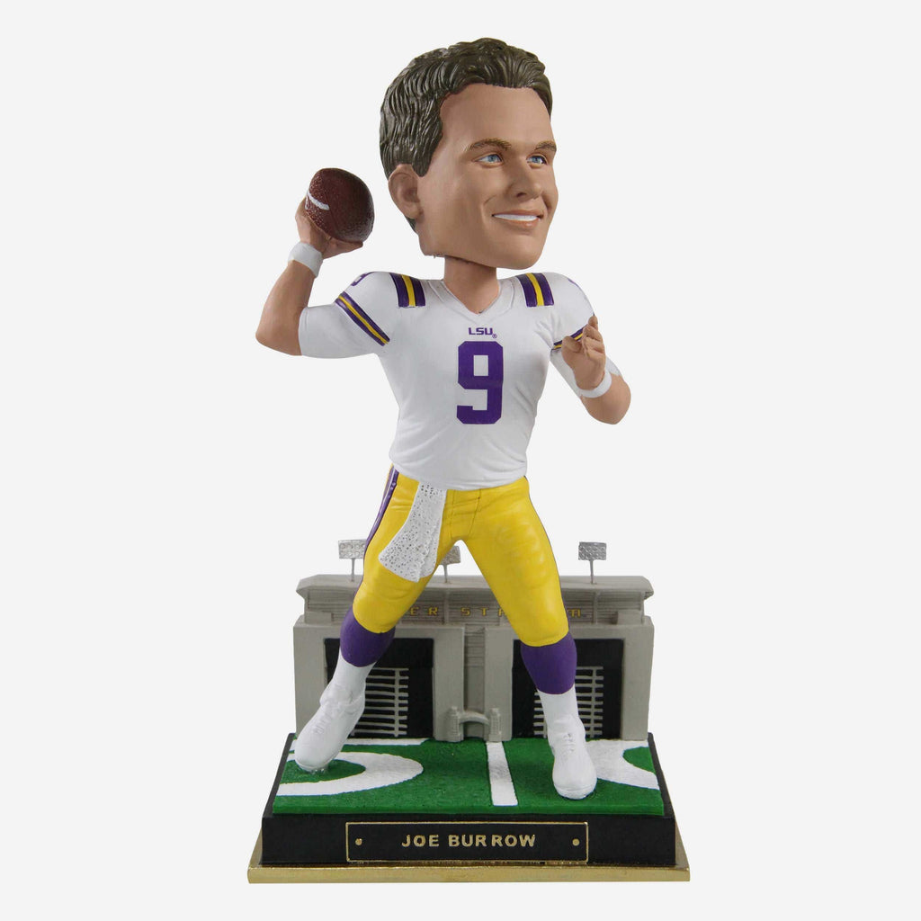 Joe Burrow LSU Tigers Gates Series Bobblehead FOCO - FOCO.com