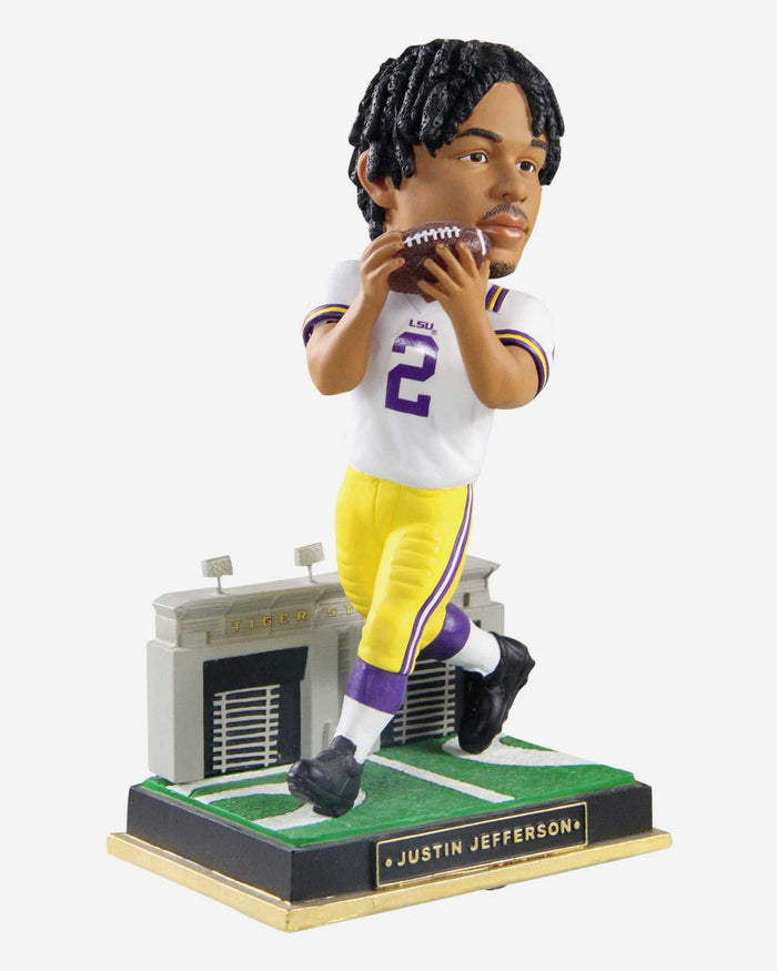 Justin Jefferson LSU Tigers Gates Series Bobblehead FOCO - FOCO.com