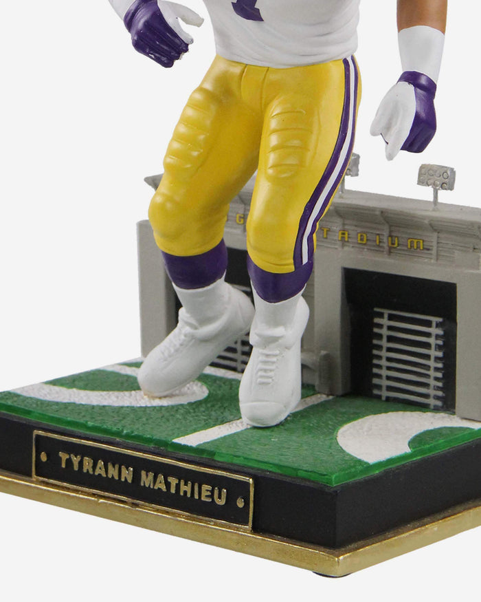 Tyrann Mathieu LSU Tigers Gate Series Bobblehead FOCO - FOCO.com