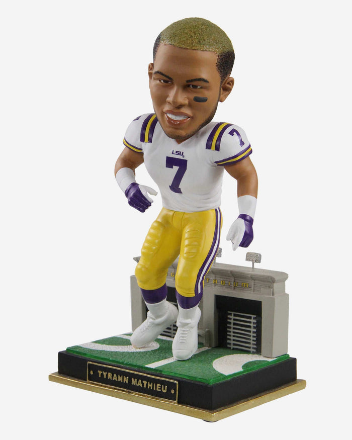 Tyrann Mathieu LSU Tigers Gate Series Bobblehead FOCO - FOCO.com