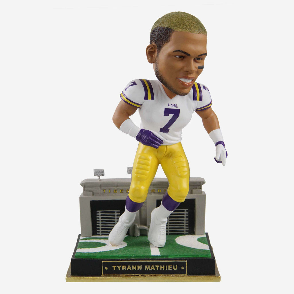 Tyrann Mathieu LSU Tigers Gate Series Bobblehead FOCO - FOCO.com