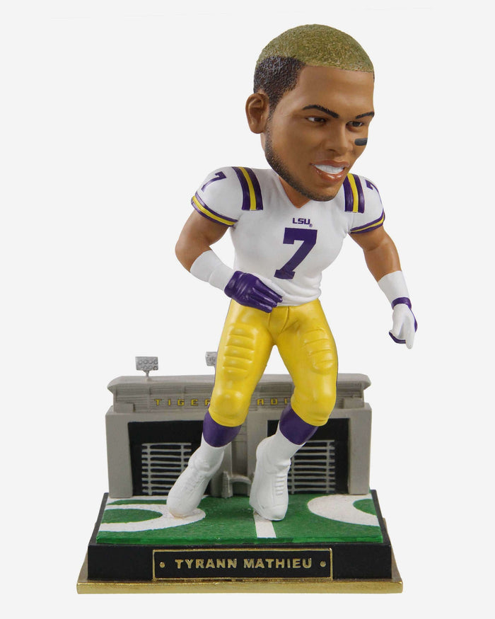 Tyrann Mathieu LSU Tigers Gate Series Bobblehead FOCO - FOCO.com