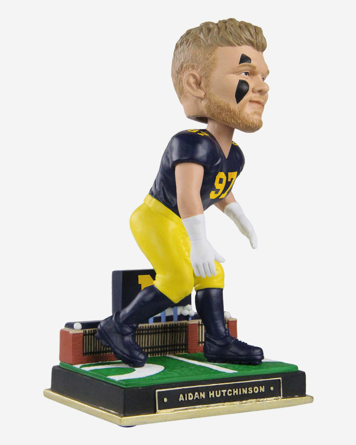 Aidan Hutchinson Michigan Wolverines Gates Series Bobblehead FOCO - FOCO.com