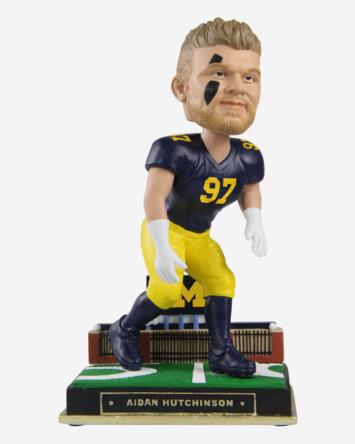 Aidan Hutchinson Michigan Wolverines Gates Series Bobblehead FOCO - FOCO.com