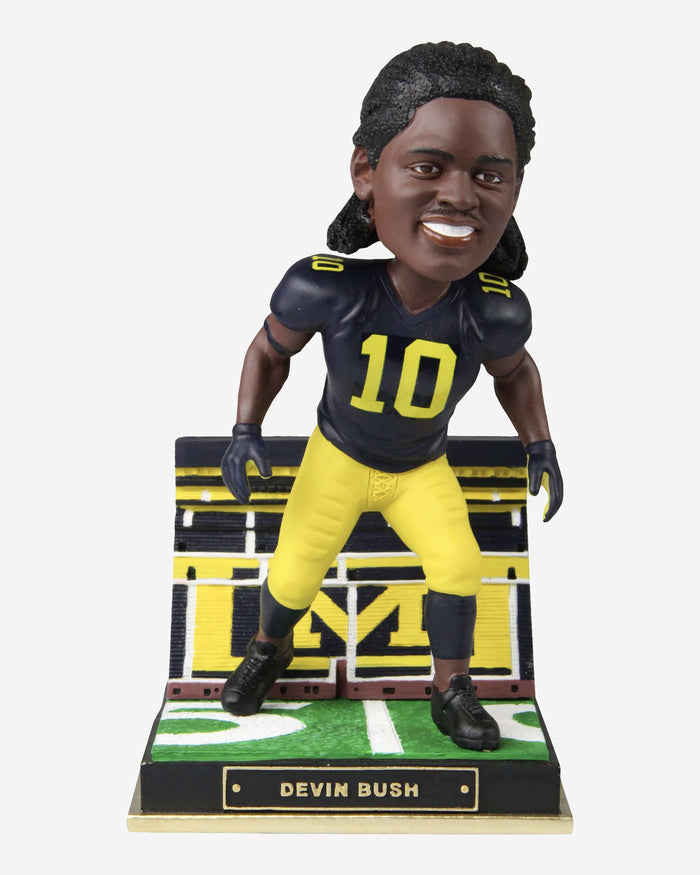 Devin Bush Michigan Wolverines Gates Series Bobblehead FOCO - FOCO.com