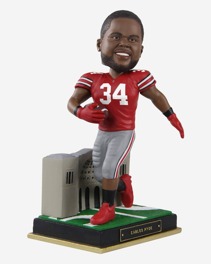 Carlos Hyde Ohio State Buckeyes Gates Series Bobblehead FOCO - FOCO.com