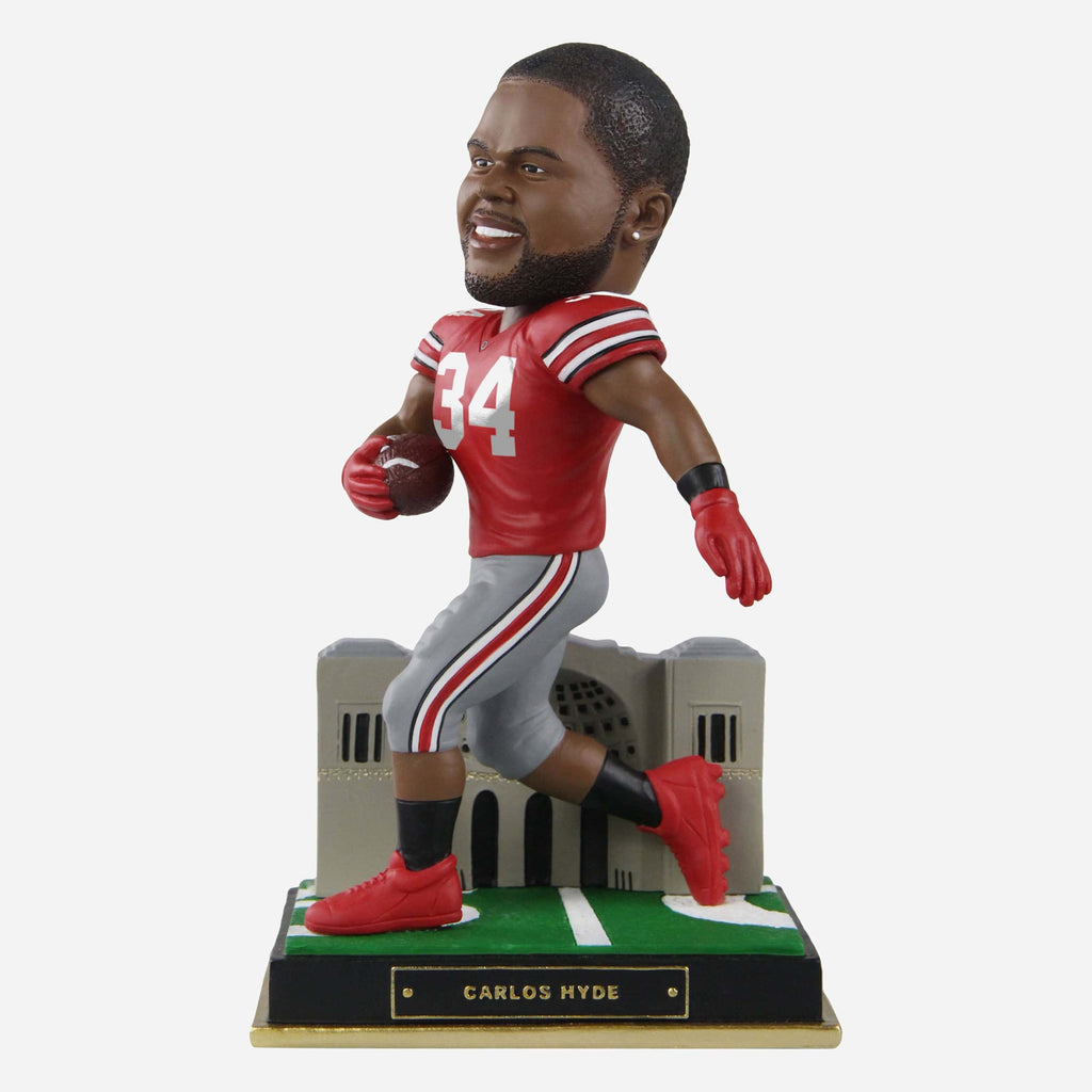 Carlos Hyde Ohio State Buckeyes Gates Series Bobblehead FOCO - FOCO.com