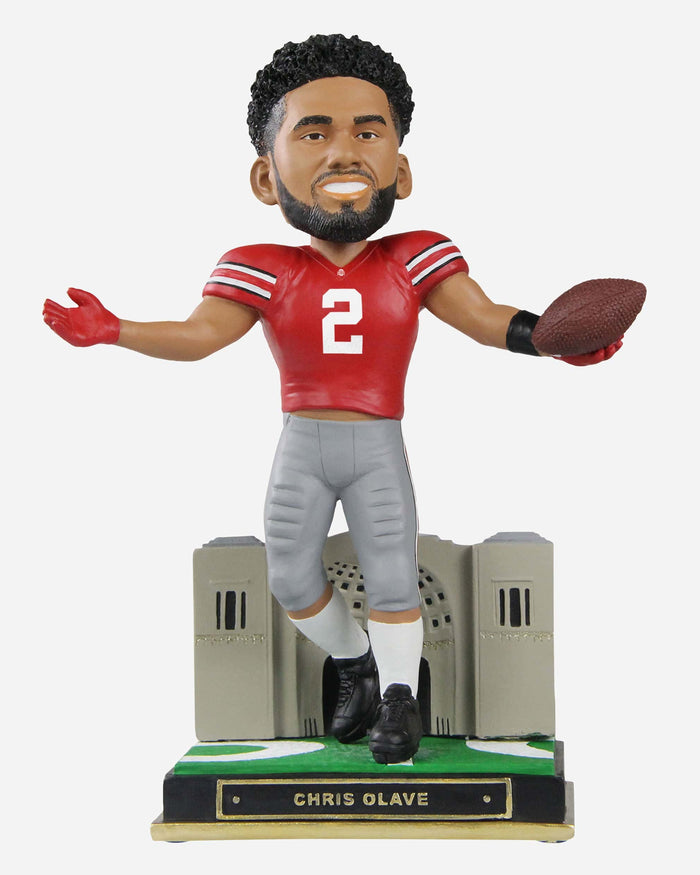 Chris Olave Ohio State Buckeyes Gates Series Bobblehead FOCO - FOCO.com