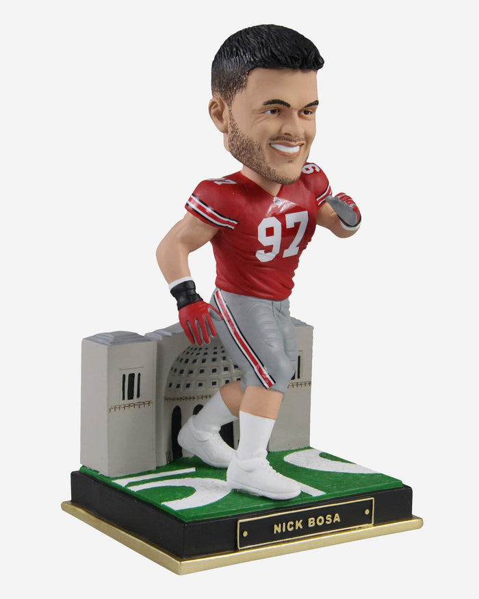 Nick Bosa Ohio State Buckeyes Gates Series Bobblehead FOCO - FOCO.com