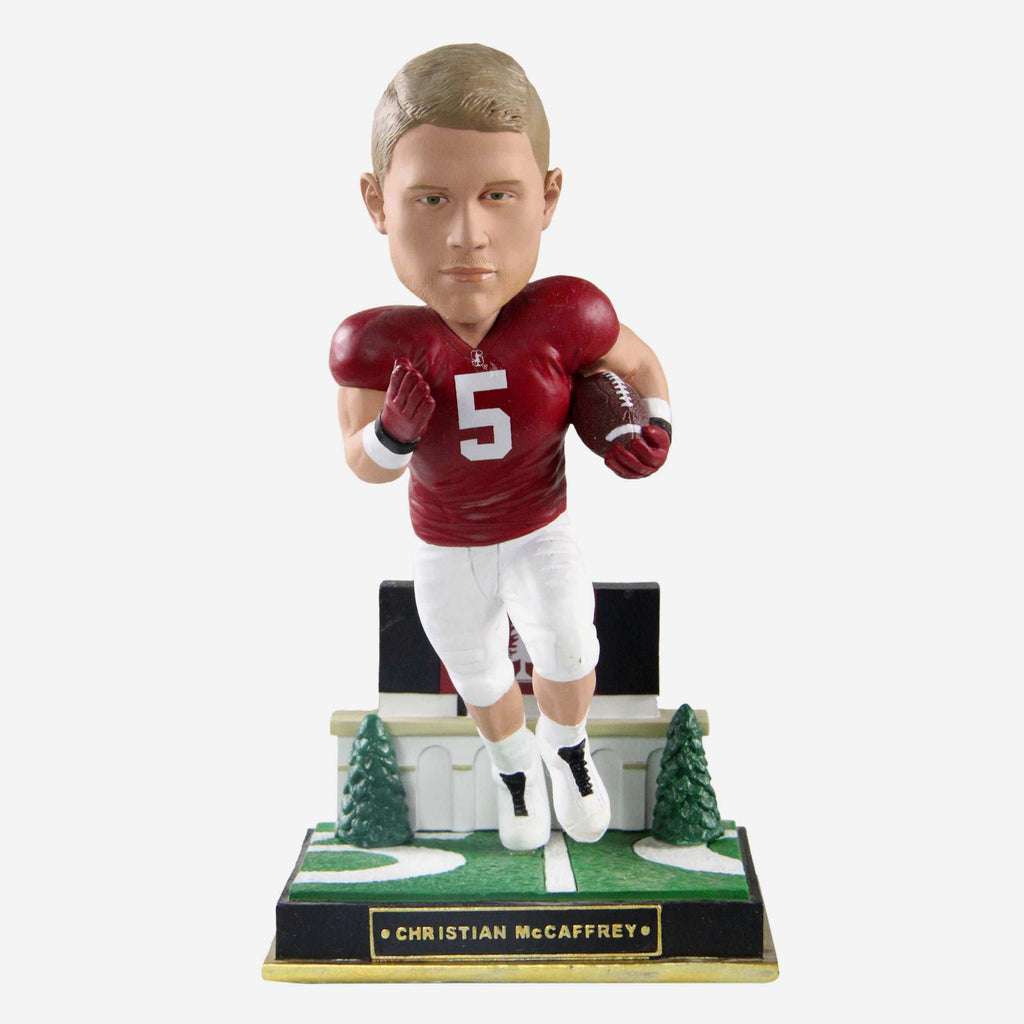Christian McCaffrey Stanford Cardinal Gates Series Bobblehead FOCO - FOCO.com