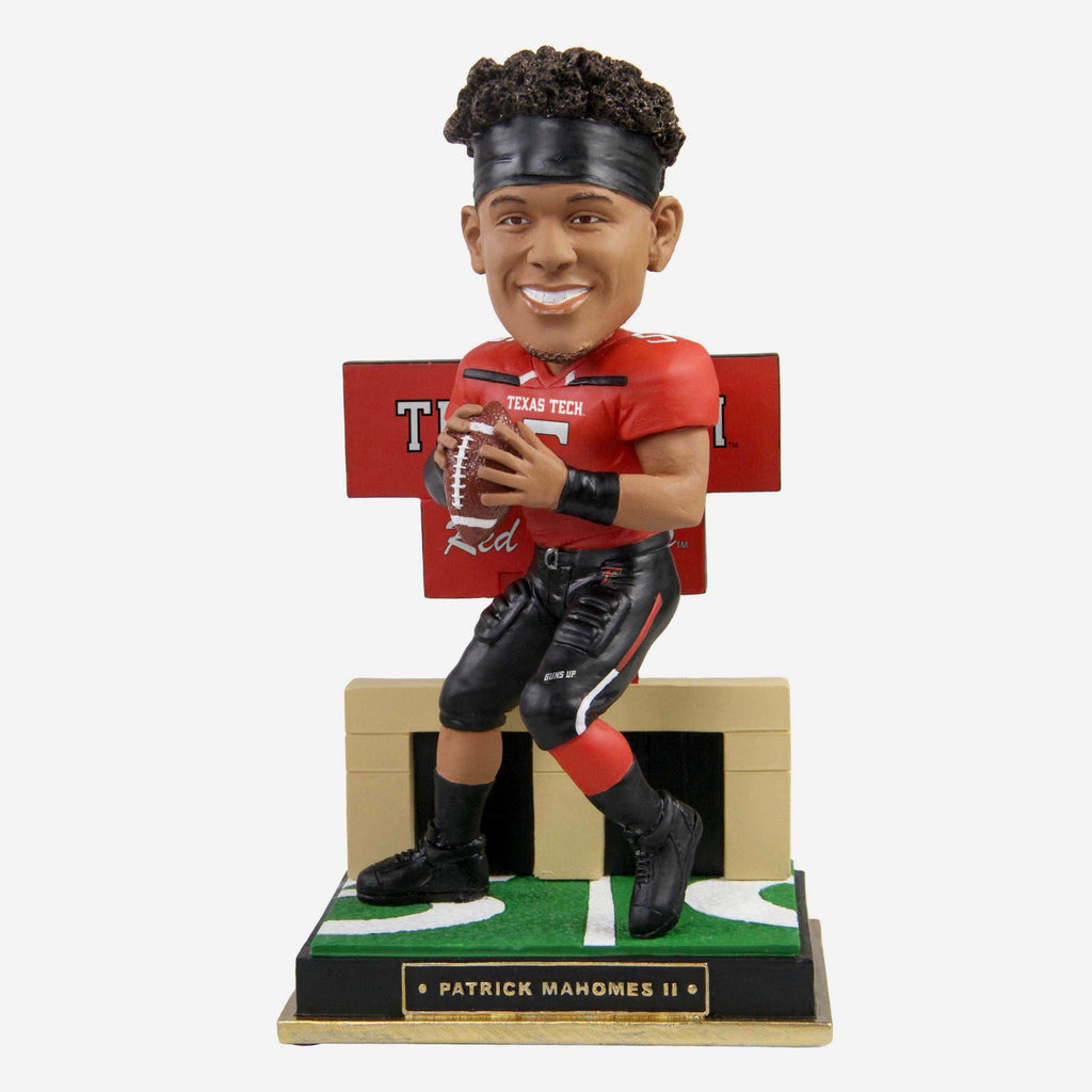Patrick Mahomes Texas Tech Red Raiders Gates Series Bobblehead FOCO - FOCO.com