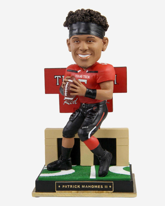 Patrick Mahomes Texas Tech Red Raiders Gates Series Bobblehead FOCO - FOCO.com