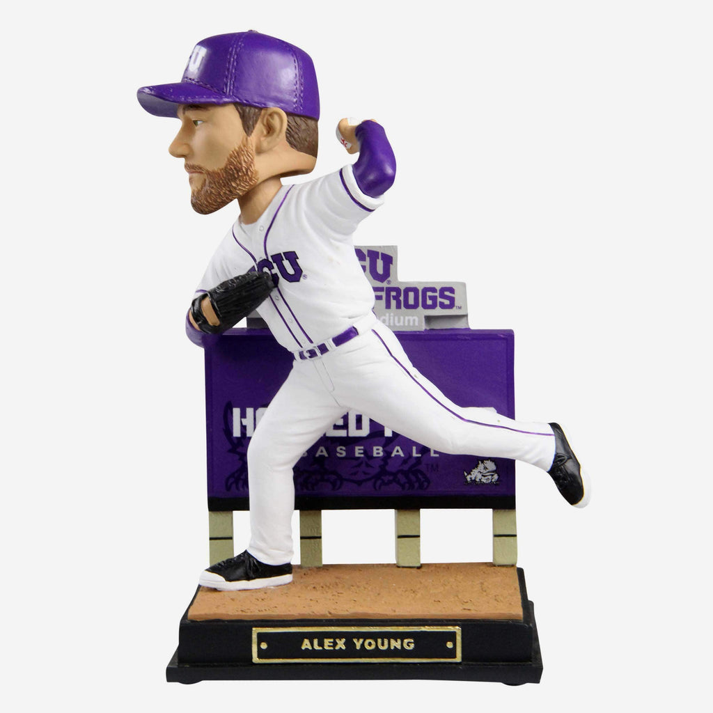 Alex Young TCU Horned Frogs Gates Series Bobblehead FOCO - FOCO.com