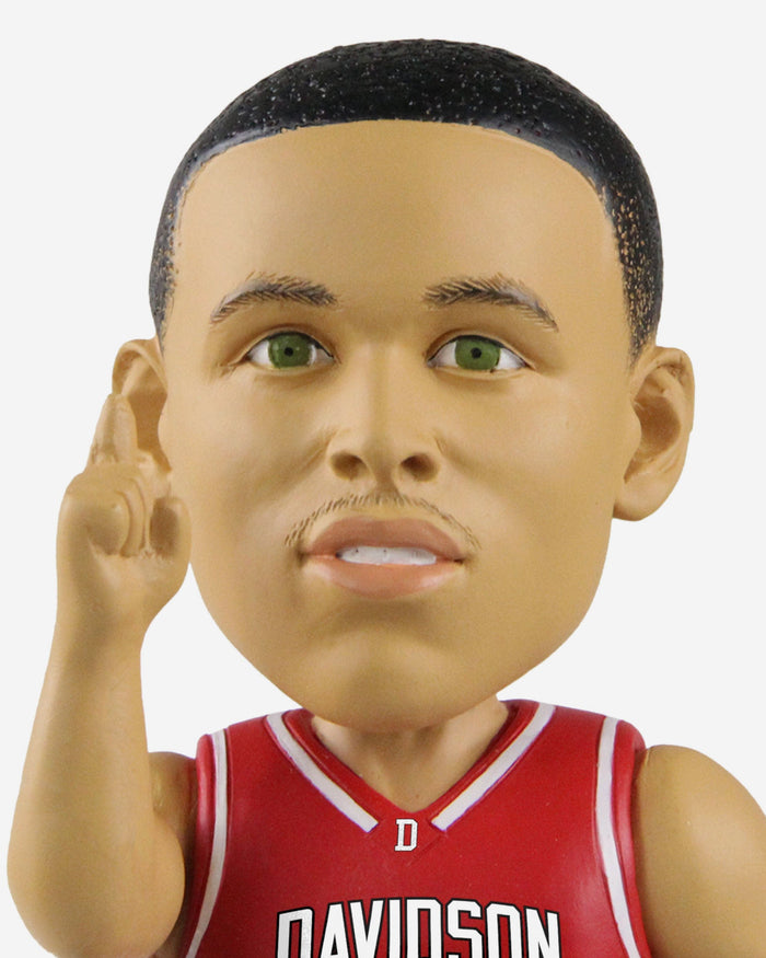 Steph Curry Davidson Wildcats Jersey Retirement Bobblehead FOCO - FOCO.com