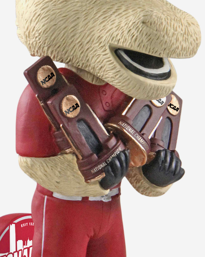 Boomer Oklahoma Sooners Mascot Softball Championship Bobblehead FOCO - FOCO.com