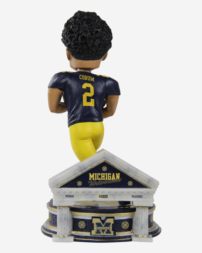 Blake Corum Michigan Wolverines Football Student Athlete Bobblehead FOCO - FOCO.com