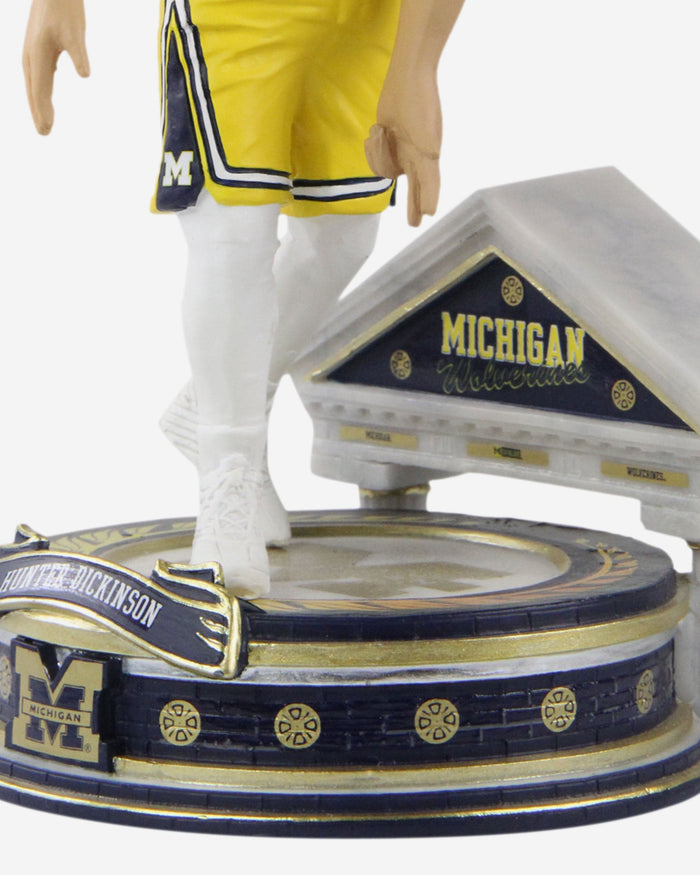 Hunter Dickinson Michigan Wolverines Basketball Student Athlete Bobblehead FOCO - FOCO.com