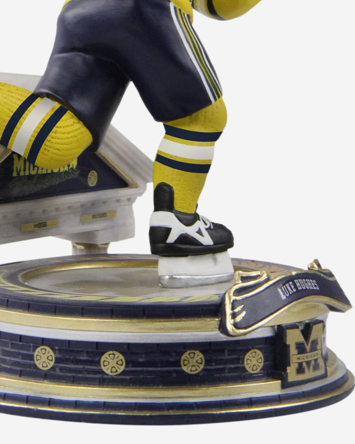 Luke Hughes Michigan Wolverines Hockey Student Athlete Bobblehead FOCO - FOCO.com