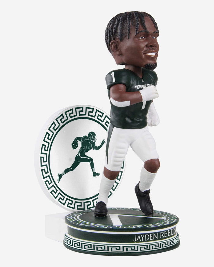 Jayden Reed Michigan State Spartans Football Student Athlete Bobblehead FOCO - FOCO.com
