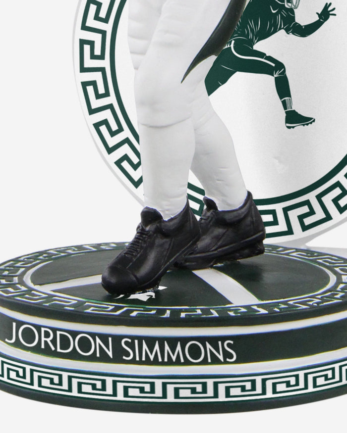 Jordon Simmons Michigan State Spartans Football Student Athlete Bobblehead FOCO - FOCO.com